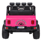 Elektrické autíčko Jeep BEAST 4x4 - MP3 - ružové